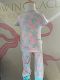 Mini Lounge Set- Pink/Blue Crab