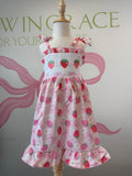Strawberry Coquette Dress