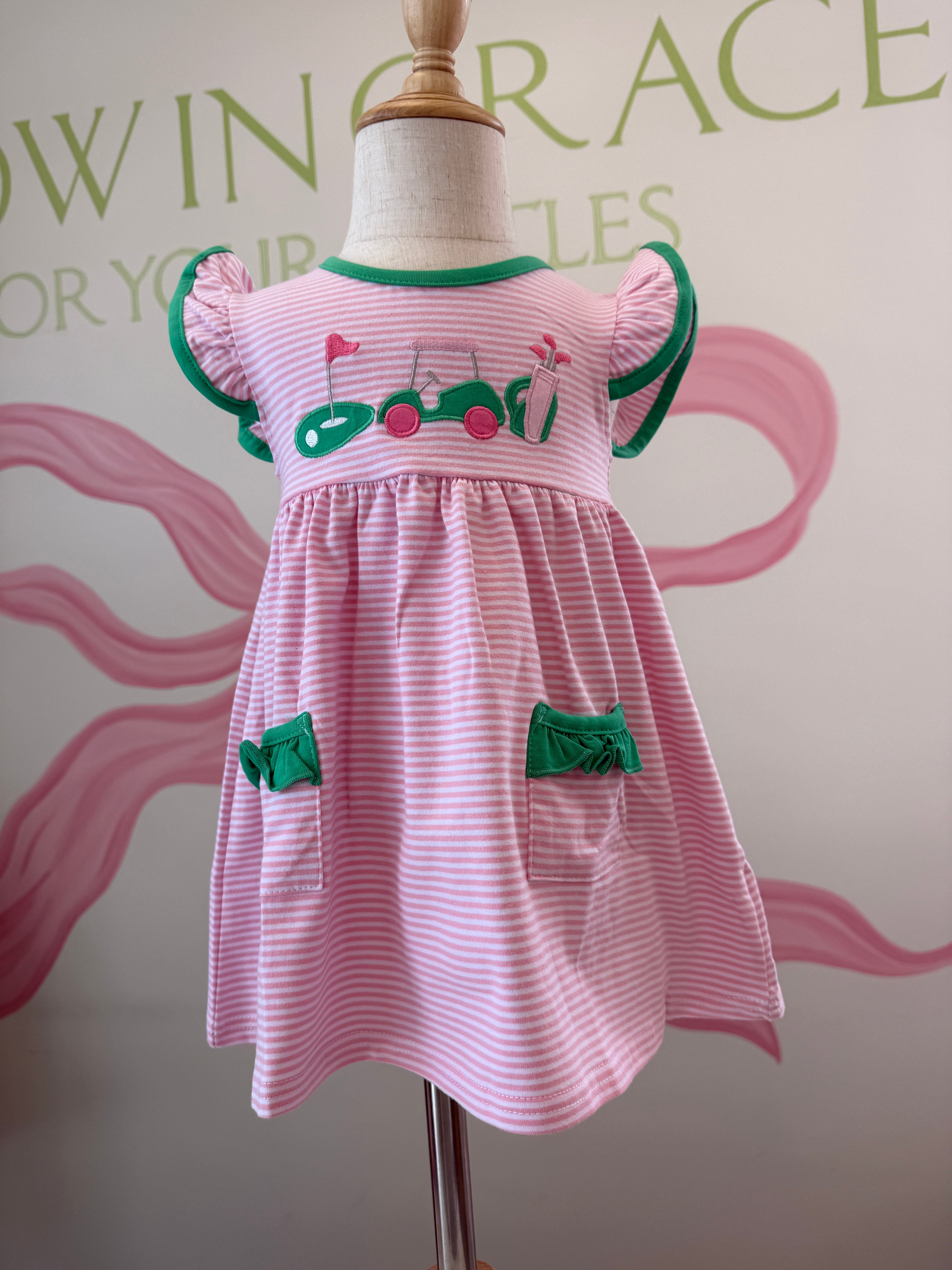 Golf Girlie Preppy Dress
